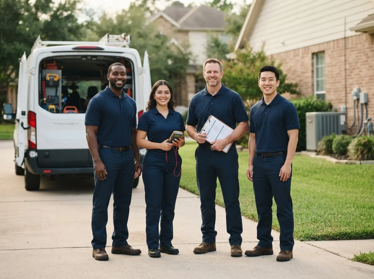 Certified HVAC technician near Knapp, WI